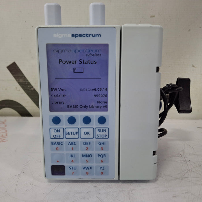 Baxter Baxter Sigma Spectrum 6.05.14 with A/B/G/N Battery Infusion Pump Infusion Pump reLink Medical