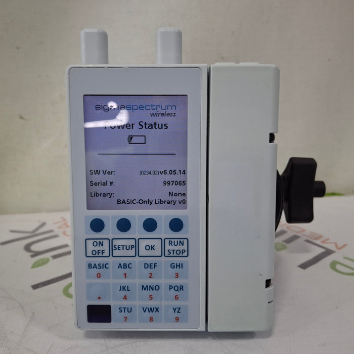 Baxter Baxter Sigma Spectrum 6.05.14 with A/B/G/N Battery Infusion Pump Infusion Pump reLink Medical
