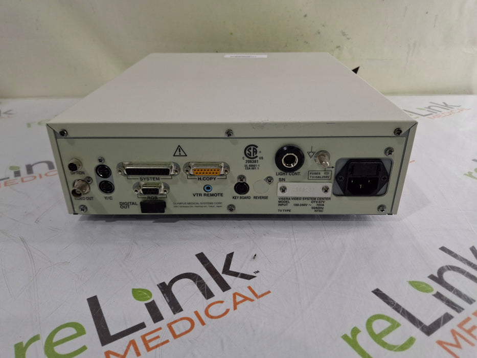 Olympus Olympus OTV-S7 Digital Processor Rigid Endoscopy reLink Medical
