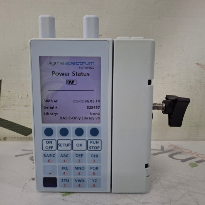 Baxter Baxter Sigma Spectrum 6.05.14 with A/B/G/N Battery Infusion Pump Infusion Pump reLink Medical