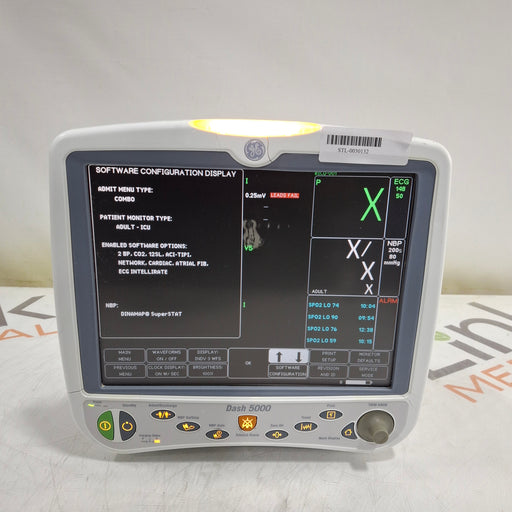 GE Healthcare GE Healthcare Dash 5000 - Masimo SpO2 Patient Monitor Patient Monitors reLink Medical