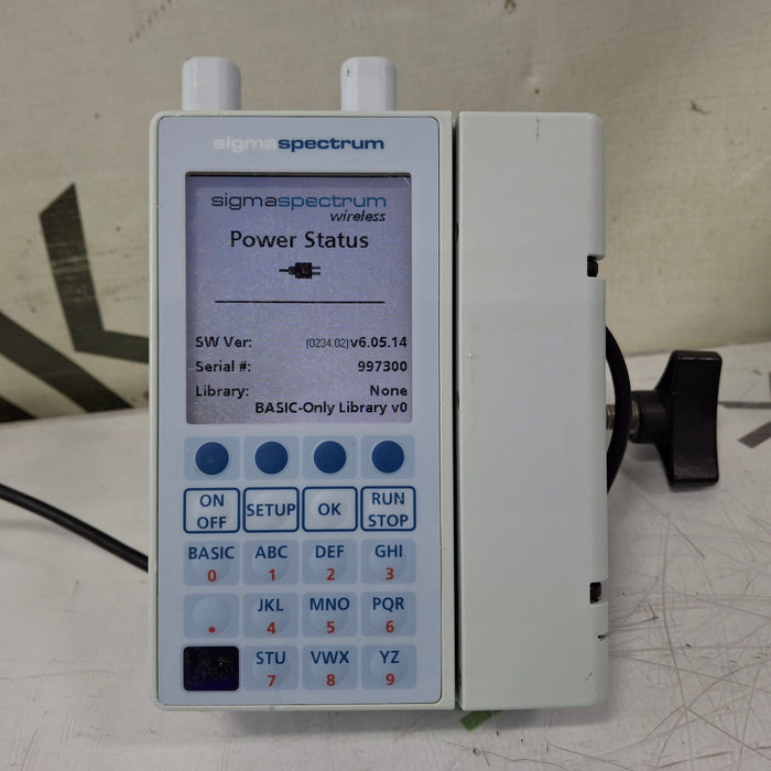 Baxter Baxter Sigma Spectrum 6.05.14 with A/B/G/N Battery Infusion Pump Infusion Pump reLink Medical