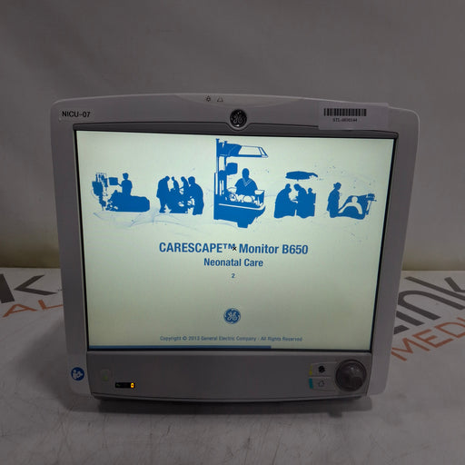 GE Healthcare GE Healthcare Carescape B650 Neonatal Care Patient Monitor Patient Monitors reLink Medical