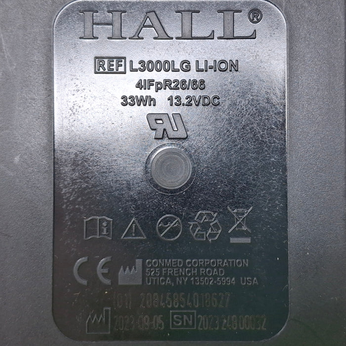 ConMed ConMed Hall L3000LG Large Lithium Battery Surgical Power Instruments reLink Medical