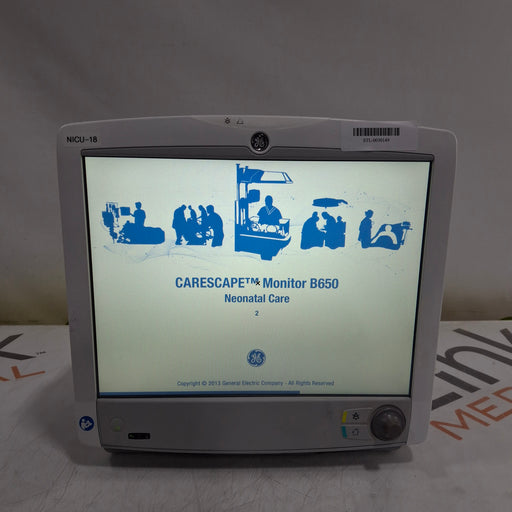 GE Healthcare GE Healthcare Carescape B650 Neonatal Care Patient Monitor Patient Monitors reLink Medical