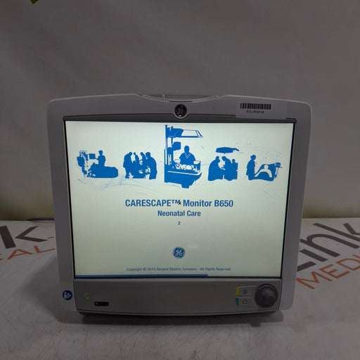 GE Healthcare GE Healthcare Carescape B650 Neonatal Care Patient Monitor Patient Monitors reLink Medical
