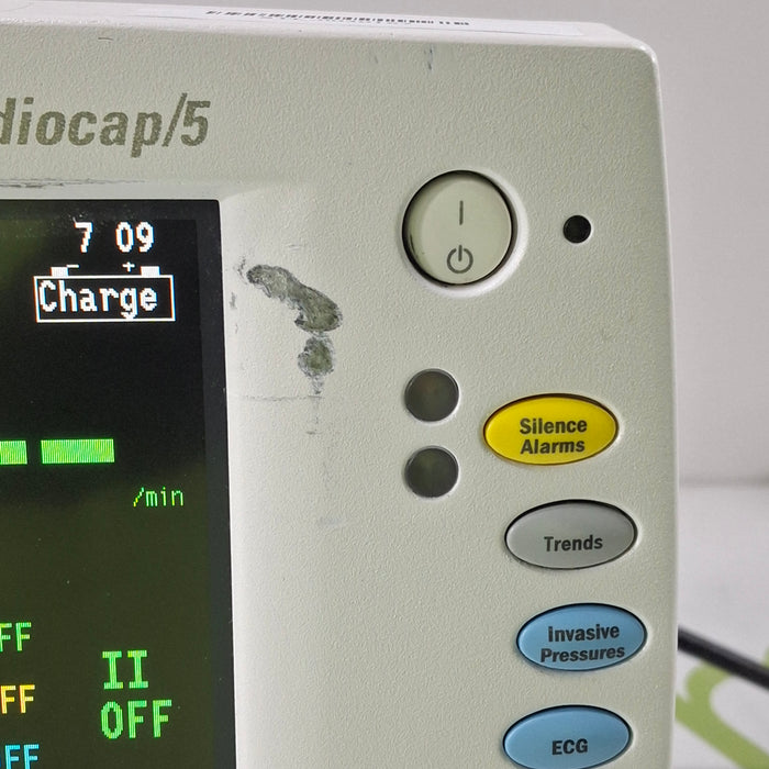 Datex-Ohmeda Cardiocap 5 Patient Monitor