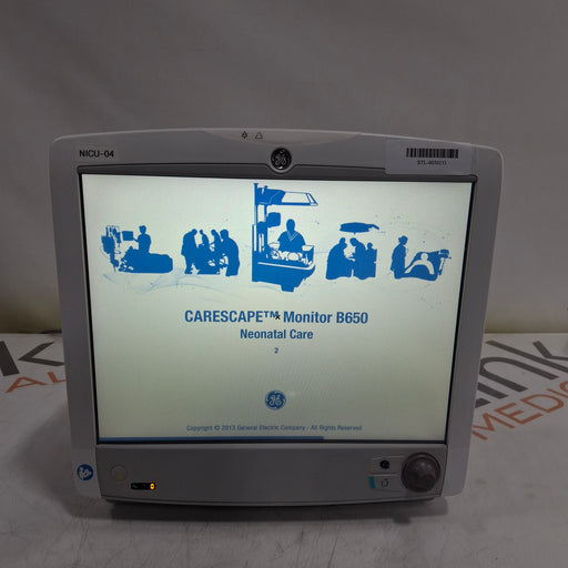 GE Healthcare GE Healthcare Carescape B650 Neonatal Care Patient Monitor Patient Monitors reLink Medical