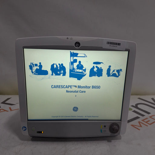 GE Healthcare GE Healthcare Carescape B650 Neonatal Care Patient Monitor Patient Monitors reLink Medical