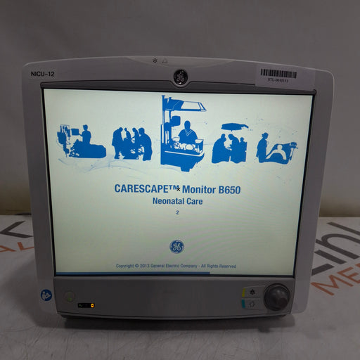 GE Healthcare GE Healthcare Carescape B650 Neonatal Care Patient Monitor Patient Monitors reLink Medical