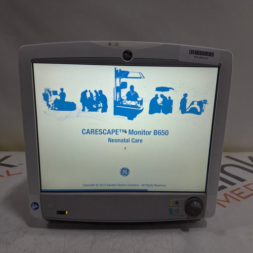 GE Healthcare GE Healthcare Carescape B650 Neonatal Care Patient Monitor Patient Monitors reLink Medical