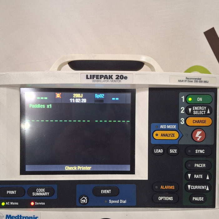 Physio-Control Physio-Control LifePak 20e Defibrillator Defibrillators reLink Medical