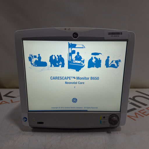GE Healthcare GE Healthcare Carescape B650 Neonatal Care Patient Monitor Patient Monitors reLink Medical