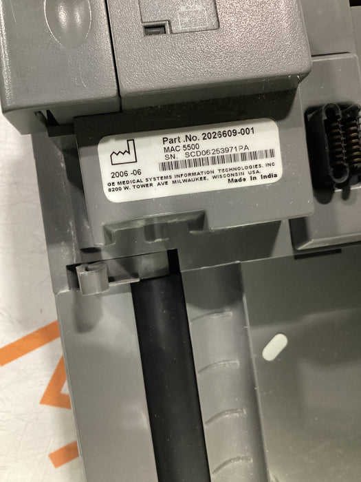 GE Healthcare GE Healthcare MAC 5500 ECG without CAM Module Cardiology reLink Medical