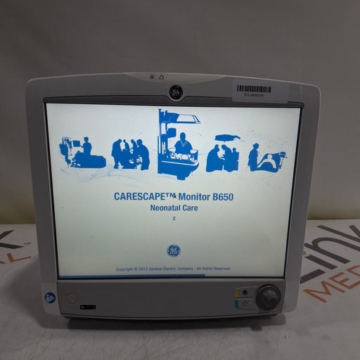 GE Healthcare GE Healthcare Carescape B650 Neonatal Care Patient Monitor Patient Monitors reLink Medical