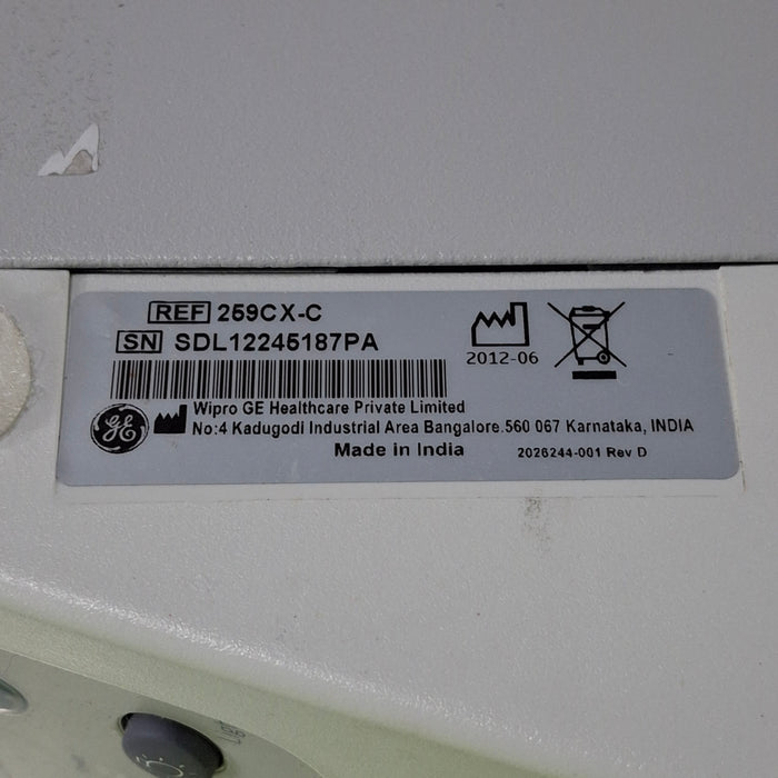 GE Healthcare GE Healthcare Corometrics 250cx Series Model 259cx-c Fetal Monitor Patient Monitors reLink Medical