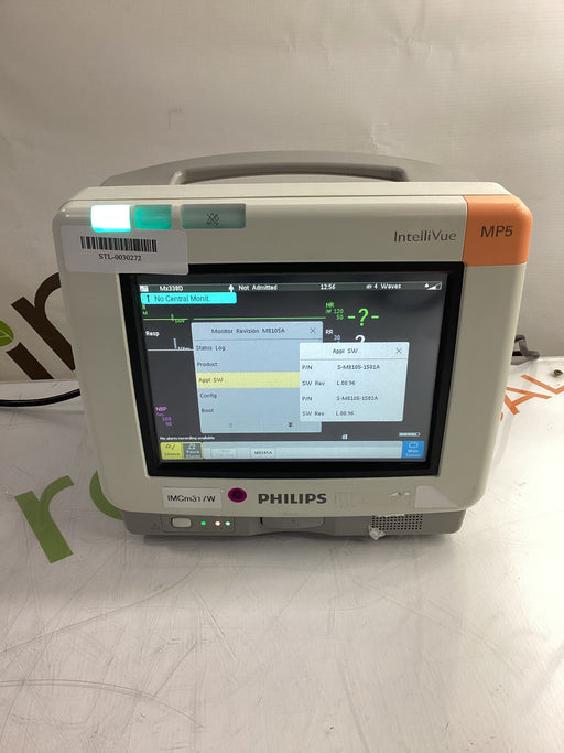 Philips Philips Intellivue MP5 - ECG, Fast SpO2, NIBP, Press, Temp Patient Monitor Patient Monitors reLink Medical