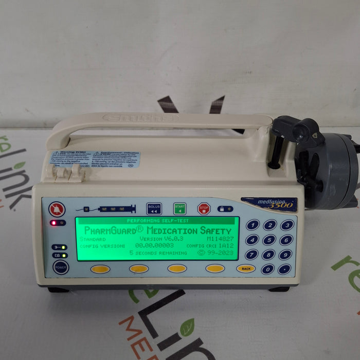 Smiths Medical Smiths Medical Medfusion 3500 Syringe Infusion Pump Infusion Pump reLink Medical