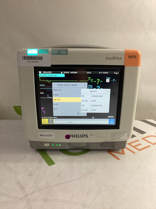 Philips Philips Intellivue MP5 - ECG, Fast SpO2, NIBP, Press, Temp Patient Monitor Patient Monitors reLink Medical