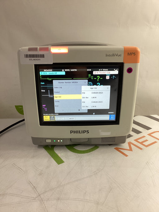 Philips Philips Intellivue MP5 - ECG, Fast SpO2, NIBP, Press, Temp Patient Monitor Patient Monitors reLink Medical