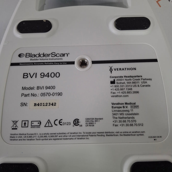 Verathon Medical, Inc Verathon Medical, Inc BVI 9400 Bladderscan Surgical Equipment reLink Medical