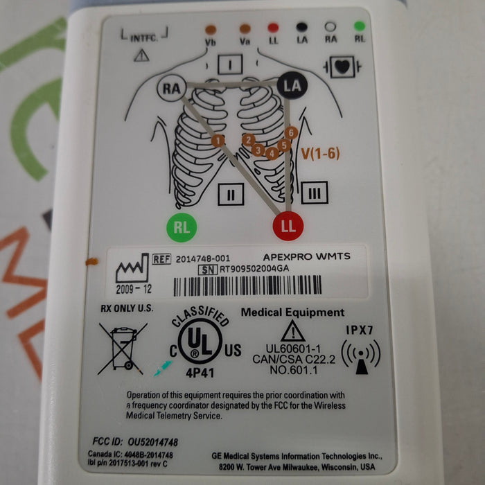 GE Healthcare GE Healthcare ApexPro CH Telemetry Transmitter Patient Monitors reLink Medical
