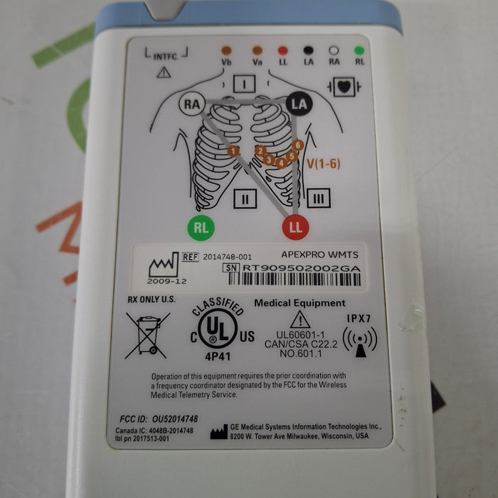 GE Healthcare GE Healthcare ApexPro CH Telemetry Transmitter Patient Monitors reLink Medical