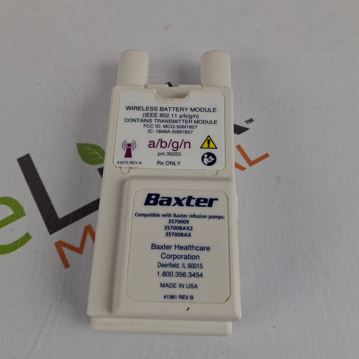 Baxter Baxter Sigma Spectrum 35223 A/B/G/N Battery Infusion Pump reLink Medical