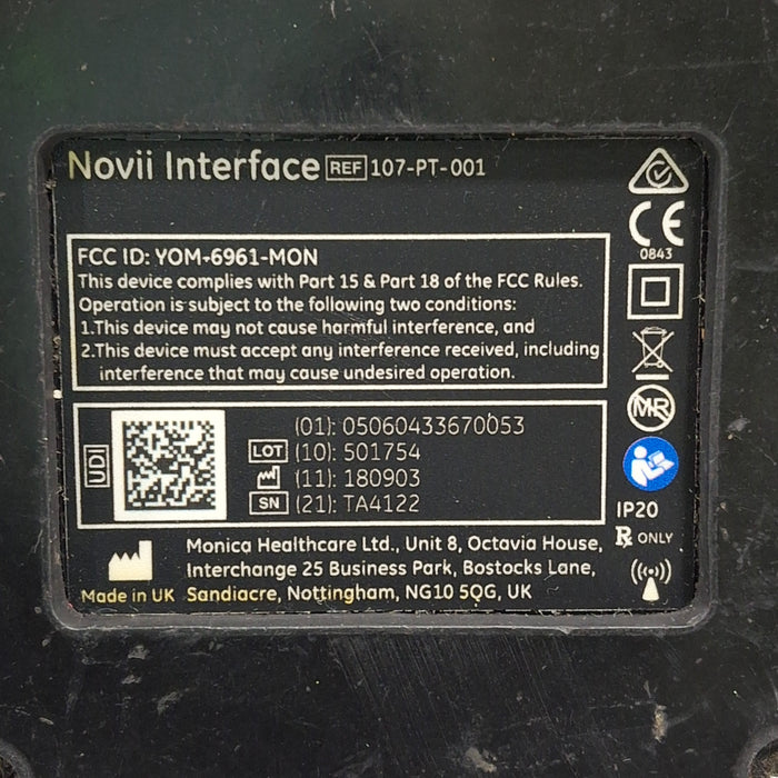 Monica Healthcare Limited Monica Healthcare Limited 107-PT-001 Fetal Monitor Patient Monitors reLink Medical