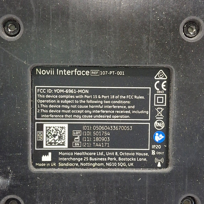 Monica Healthcare Limited Monica Healthcare Limited 107-PT-001 Fetal Monitor Patient Monitors reLink Medical