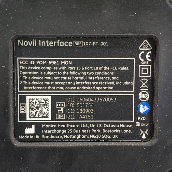 Monica Healthcare Limited Monica Healthcare Limited 107-PT-001 Fetal Monitor Patient Monitors reLink Medical