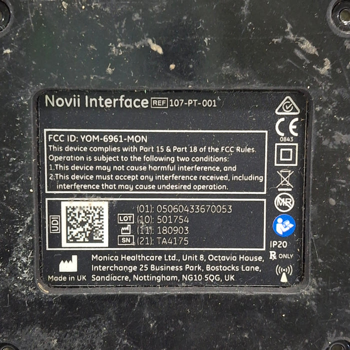 Monica Healthcare Limited Monica Healthcare Limited 107-PT-001 Fetal Monitor Patient Monitors reLink Medical