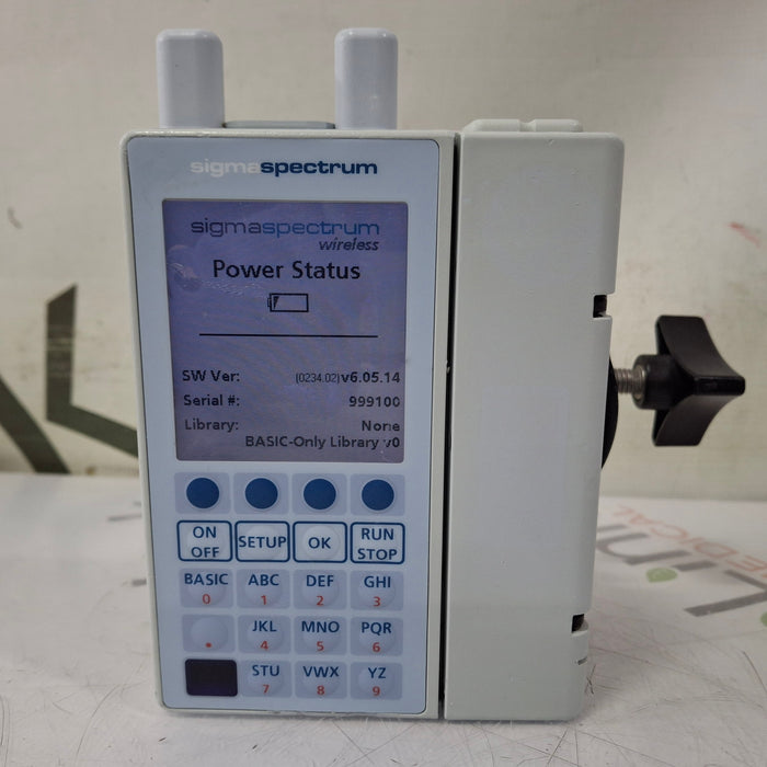 Baxter Baxter Sigma Spectrum 6.05.14 with A/B/G/N Battery Infusion Pump Infusion Pump reLink Medical