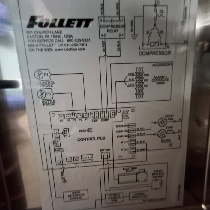 Follett Corp Follett Corp REF2 Medical Grade Counter Top Refridgerator Medical Furniture reLink Medical
