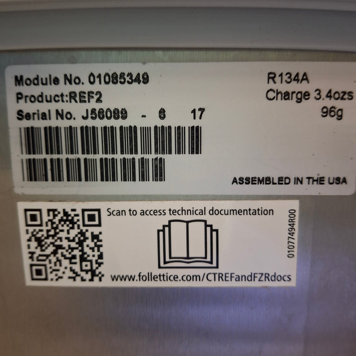 Follett Corp Follett Corp REF2 Medical Grade Counter Top Refridgerator Medical Furniture reLink Medical