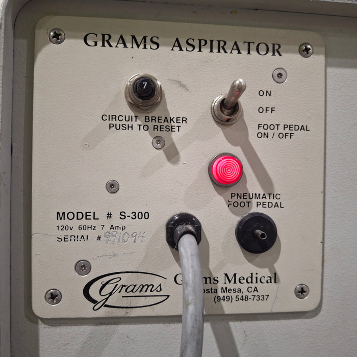 Grams Medical Grams Medical S-300 Grams Aspirator Respiratory reLink Medical