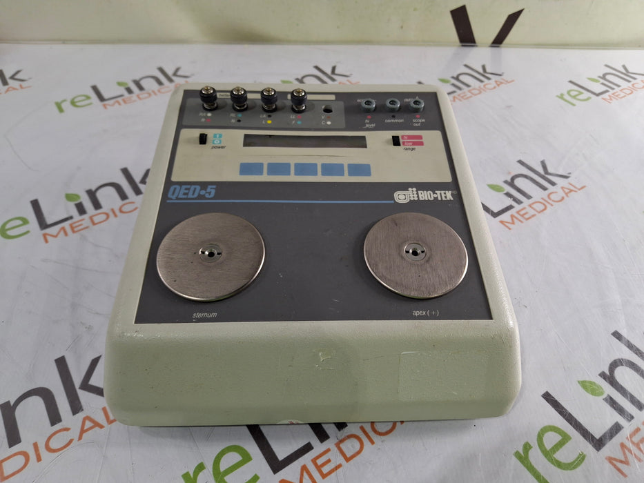 Bio-Tek Instruments Bio-Tek Instruments QED-5 Defib Analyzer Test Equipment reLink Medical