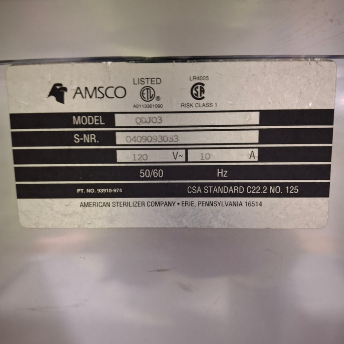 Steris Steris QDJ03 Table Top Blanket Warmer Medical Furniture reLink Medical