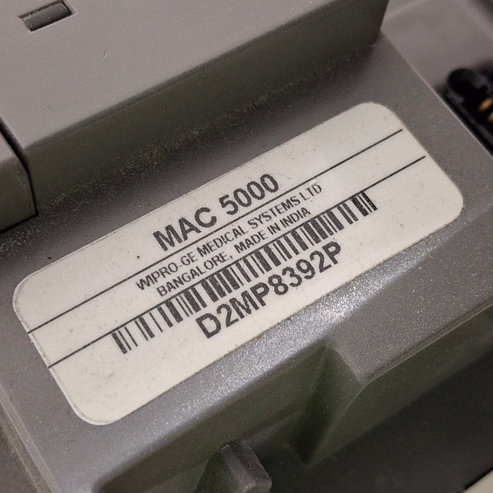 GE Healthcare GE Healthcare MAC 5000 ECG without CAM Module Cardiology reLink Medical