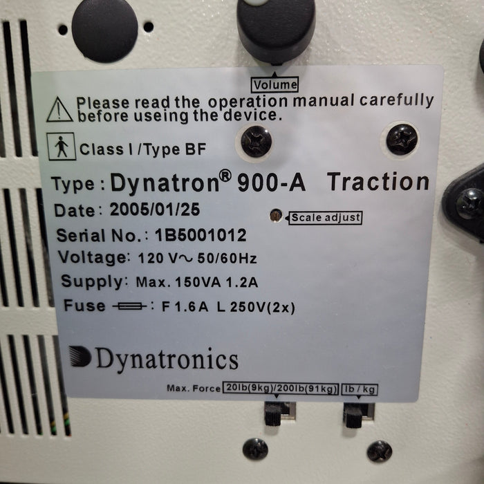 Dynatronics Dynatronics Dynatron 900-A Traction System Fitness and Rehab Equipment reLink Medical