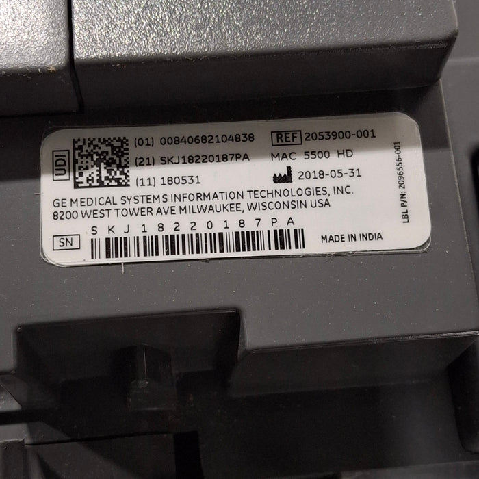 GE Healthcare MAC 5500 HD ECG without CAM Module