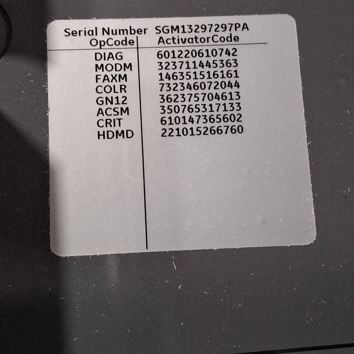 GE Healthcare GE Healthcare MAC 5500 HD ECG without CAM Module Cardiology reLink Medical