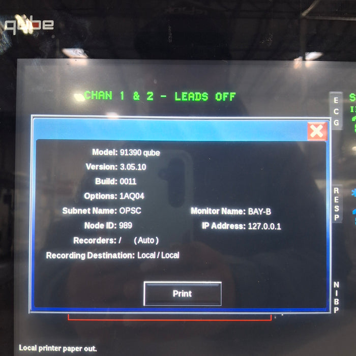 Spacelabs Healthcare Spacelabs Healthcare 91390 - QUBE Patient Monitor Patient Monitors reLink Medical