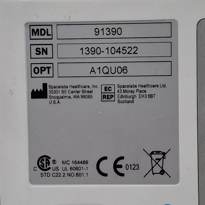 Spacelabs Healthcare Spacelabs Healthcare 91390 - QUBE Patient Monitor Patient Monitors reLink Medical