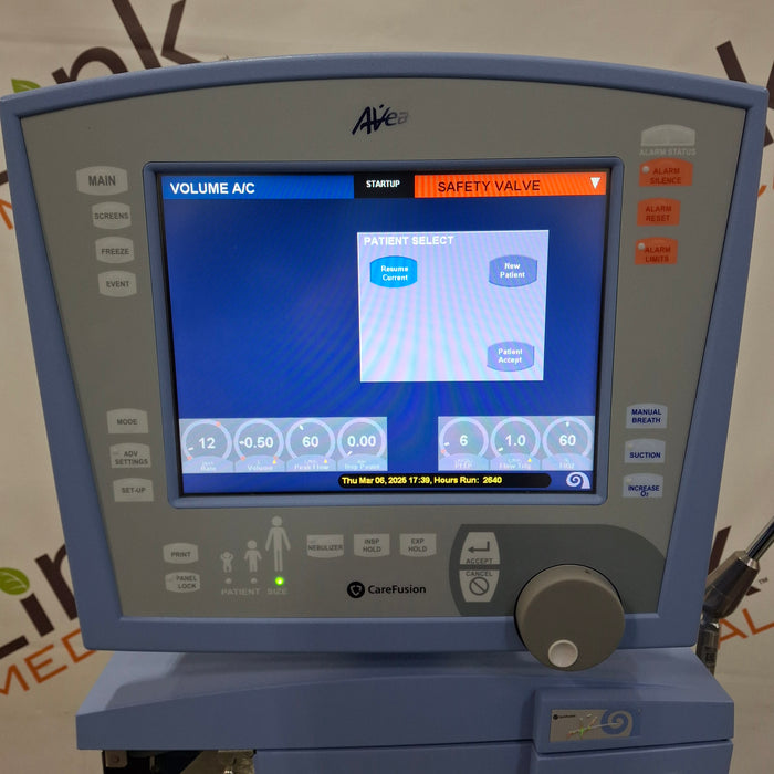 CareFusion CareFusion Avea Ventilator Respiratory reLink Medical
