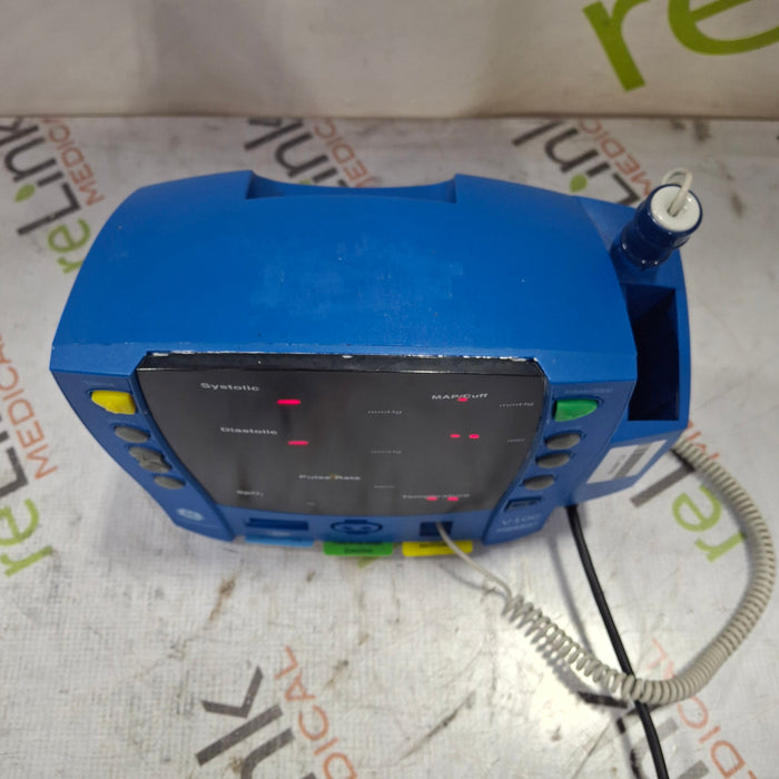 GE Healthcare Dinamap V100 - NIBP, SpO2, Temp Vital Signs Monitor