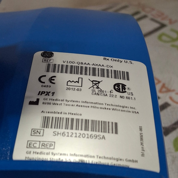 GE Healthcare GE Healthcare Dinamap V100 - NIBP, SpO2, Temp Vital Signs Monitor Patient Monitors reLink Medical