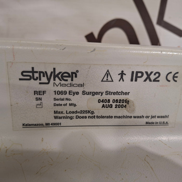 Stryker Stryker 1069 Eye Surgery Stretcher Beds & Stretchers reLink Medical