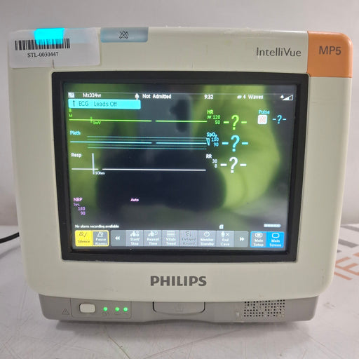Philips Philips Intellivue MP5 - ECG, Fast SpO2, NIBP Patient Monitor Patient Monitors reLink Medical