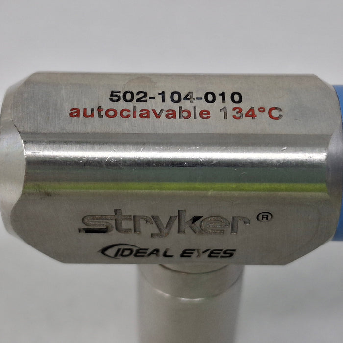 Stryker Stryker 502-104-010 Ideal Eyes 0° Autoclavable Arthroscope, 4mm Rigid Endoscopy reLink Medical